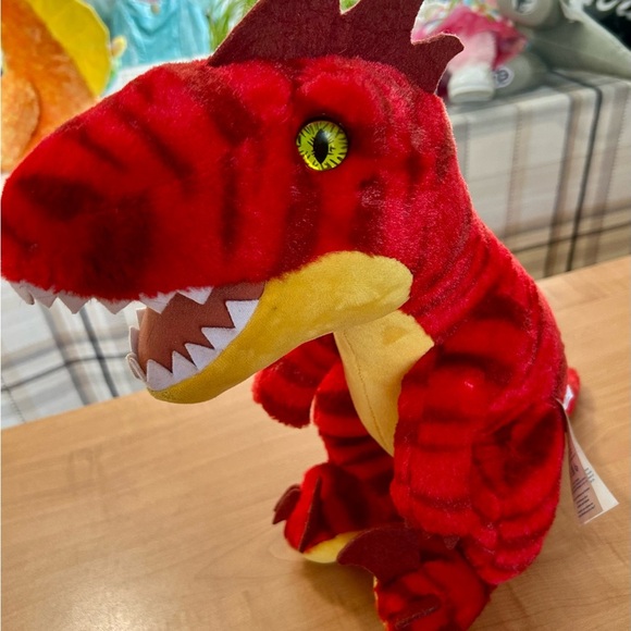 Build a bear dinosaur velociraptor T. rex sounds roars plush toy - Picture 3 of 5